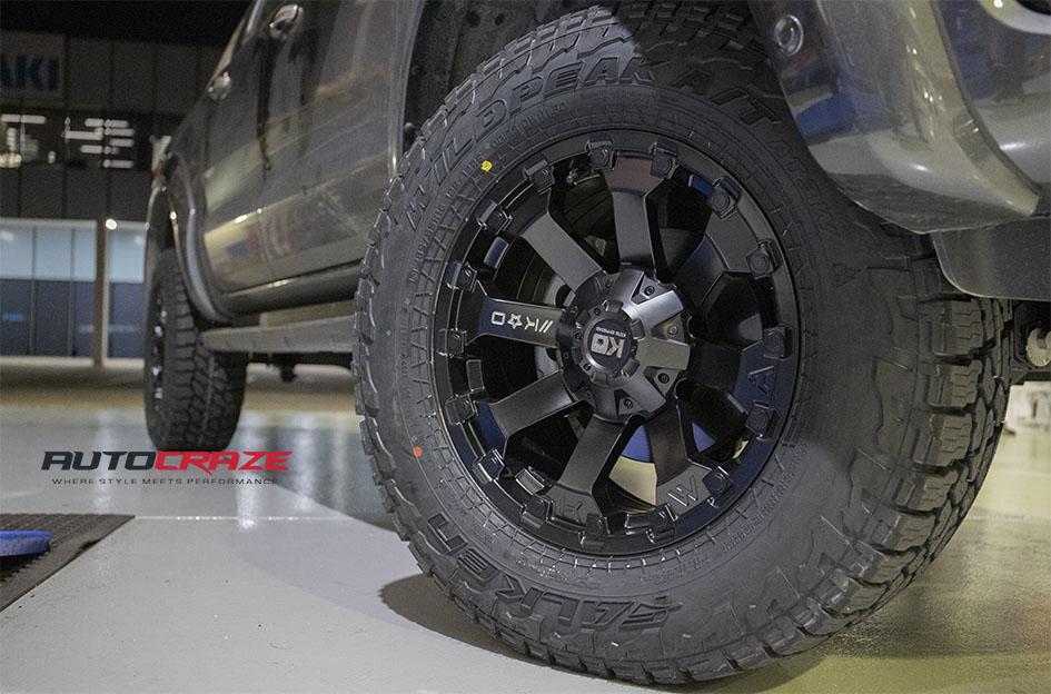 FORD RANGER AMBUSH MATTE BLACK